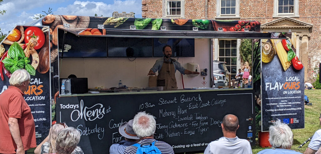 The Beccles Food and Drink Festival- Cookery Theatre